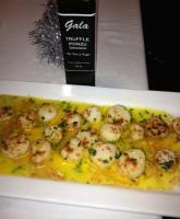 Scallops with Truffle Ponzu
