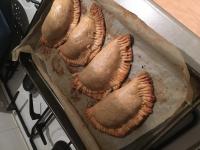 Gluten free vege pasties