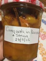 Cumquats in Brandy & Stevia