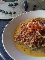 Red fennel, chilli and cream cheese quisotto!