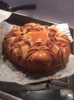 Nutella brioche , got a second cooking that's caramel 